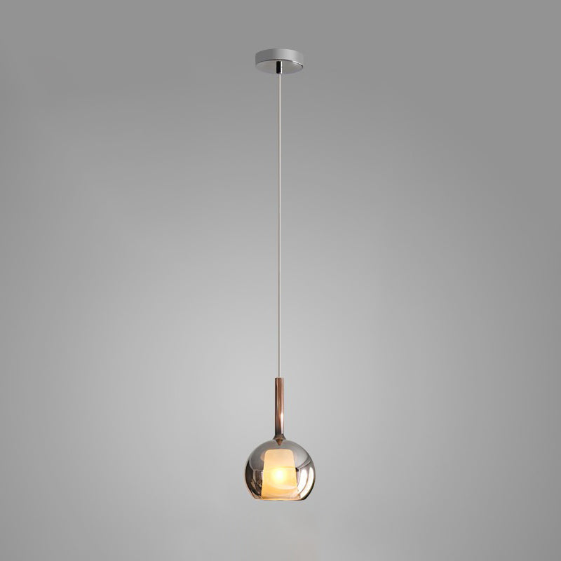 Lustra Pendelleuchte Rauchglas Rund-Letslighting