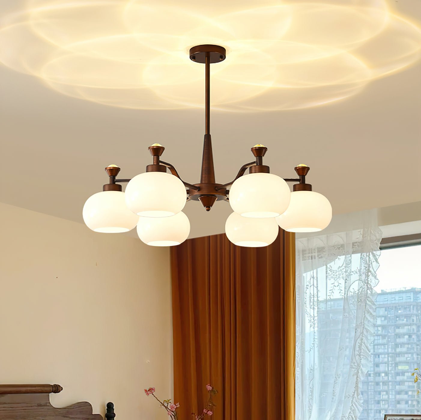 Aurora Kronleuchter Globe Spotlight-Letslighting