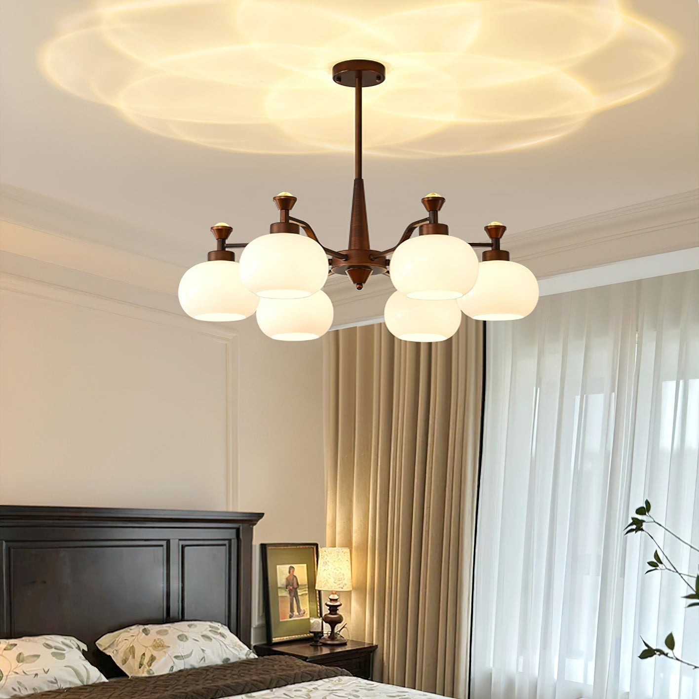 Aurora Kronleuchter Globe Spotlight-Letslighting