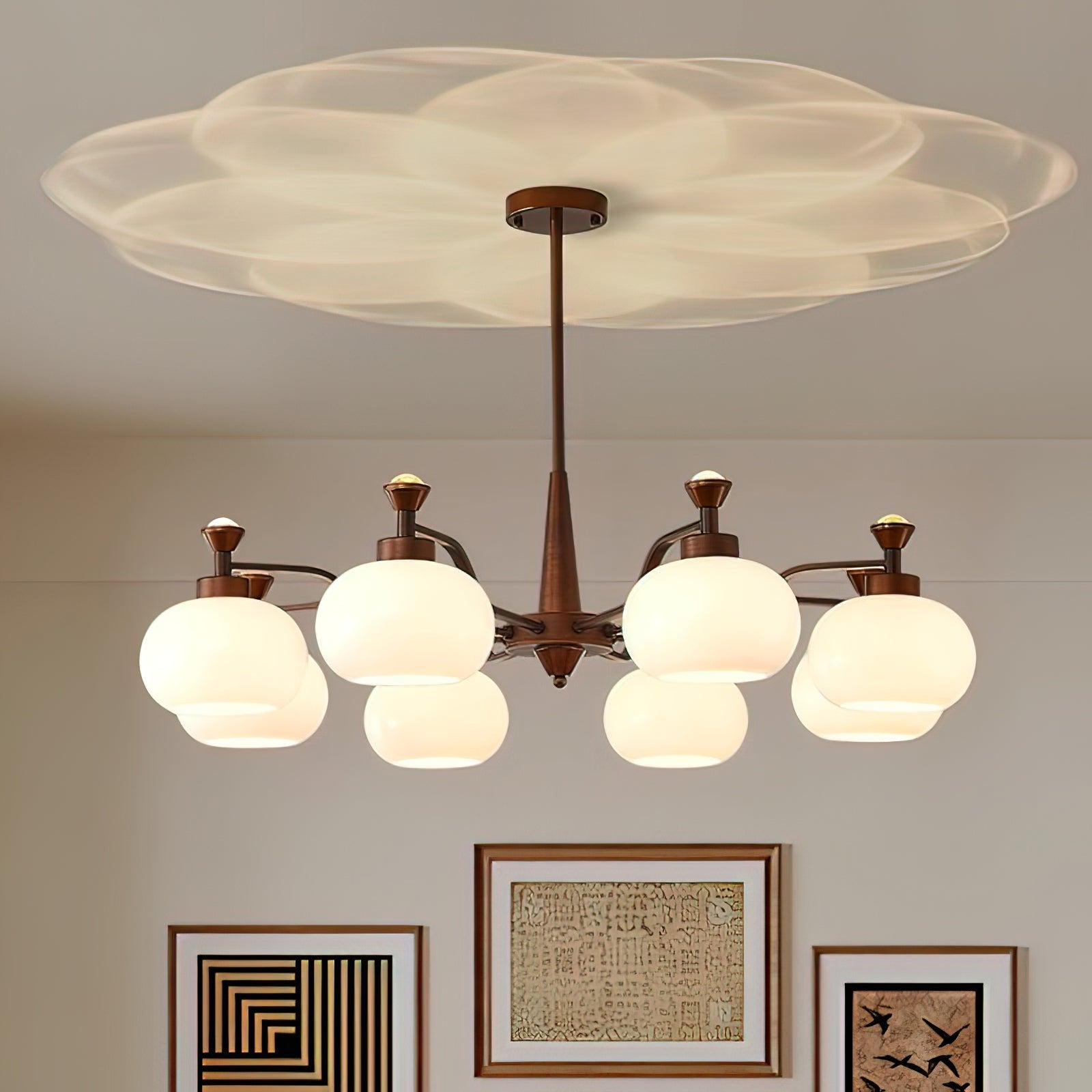 Aurora Kronleuchter Globe Spotlight-Letslighting