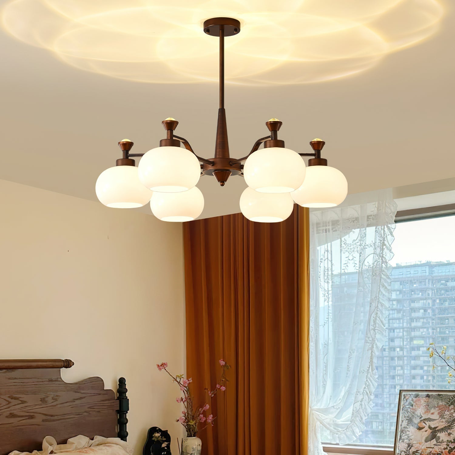 Aurora Kronleuchter Globe Spotlight-Letslighting