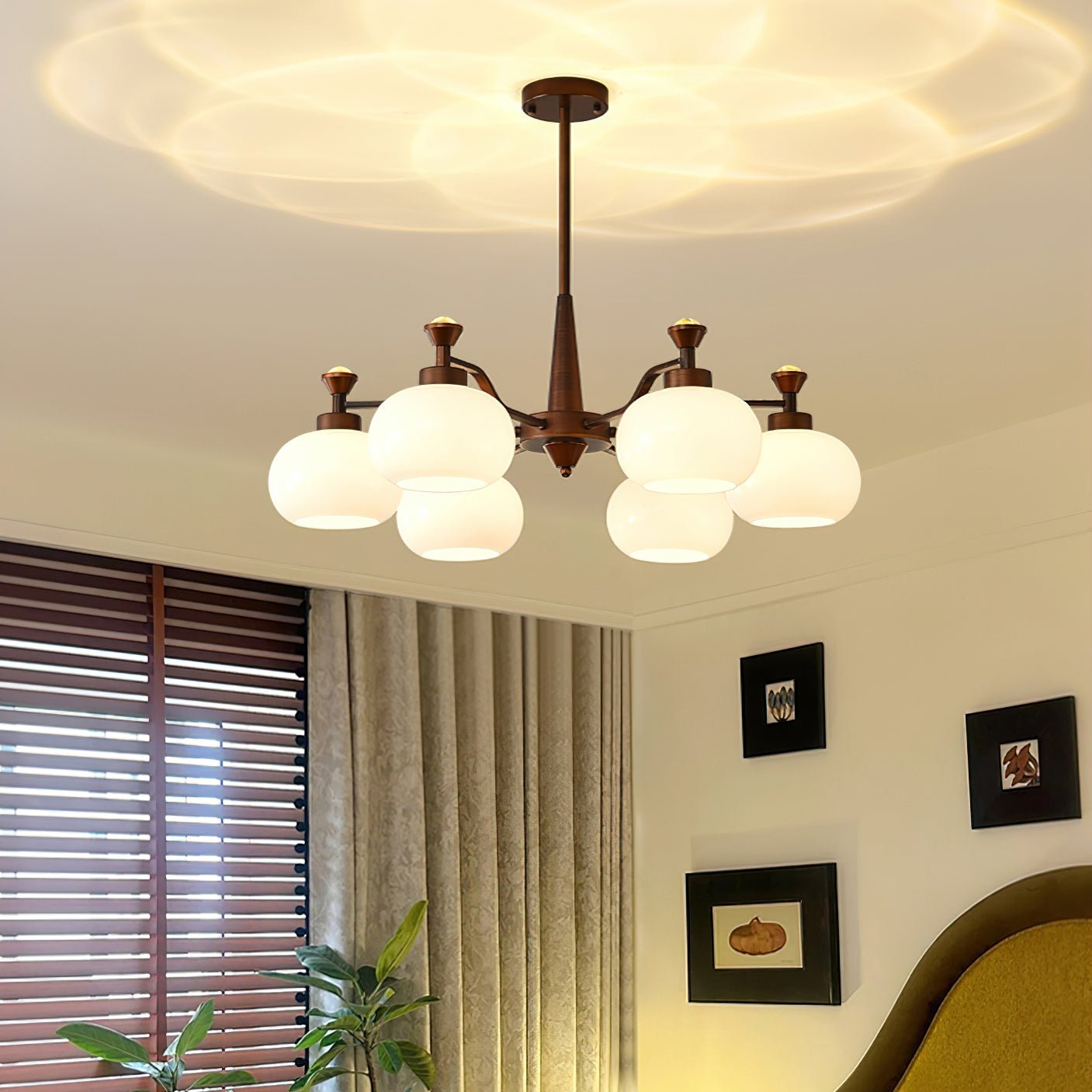 Aurora Kronleuchter Globe Spotlight-Letslighting