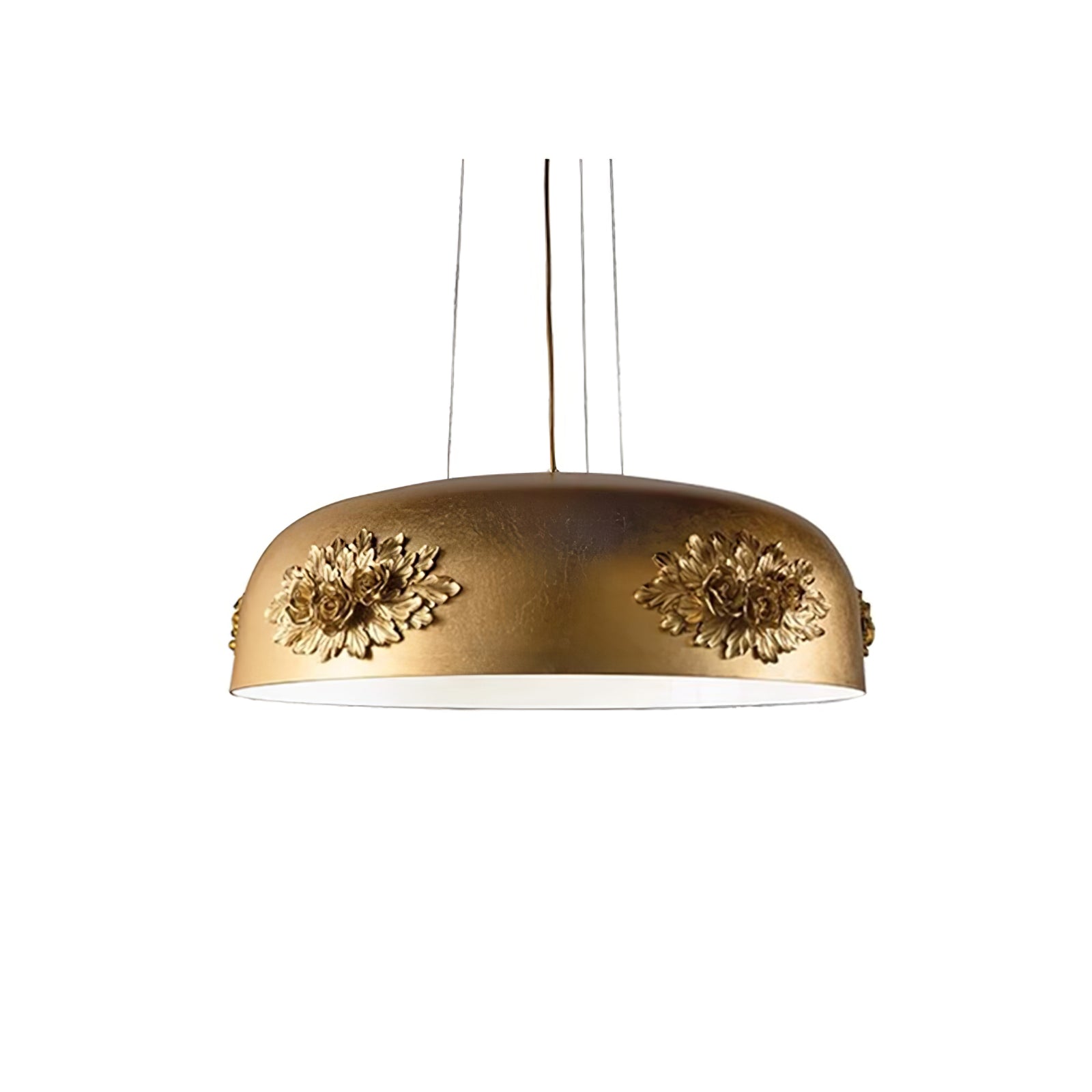 Zesolila Traditionelle Kunst Gold Pendelleuchte-Letslighting