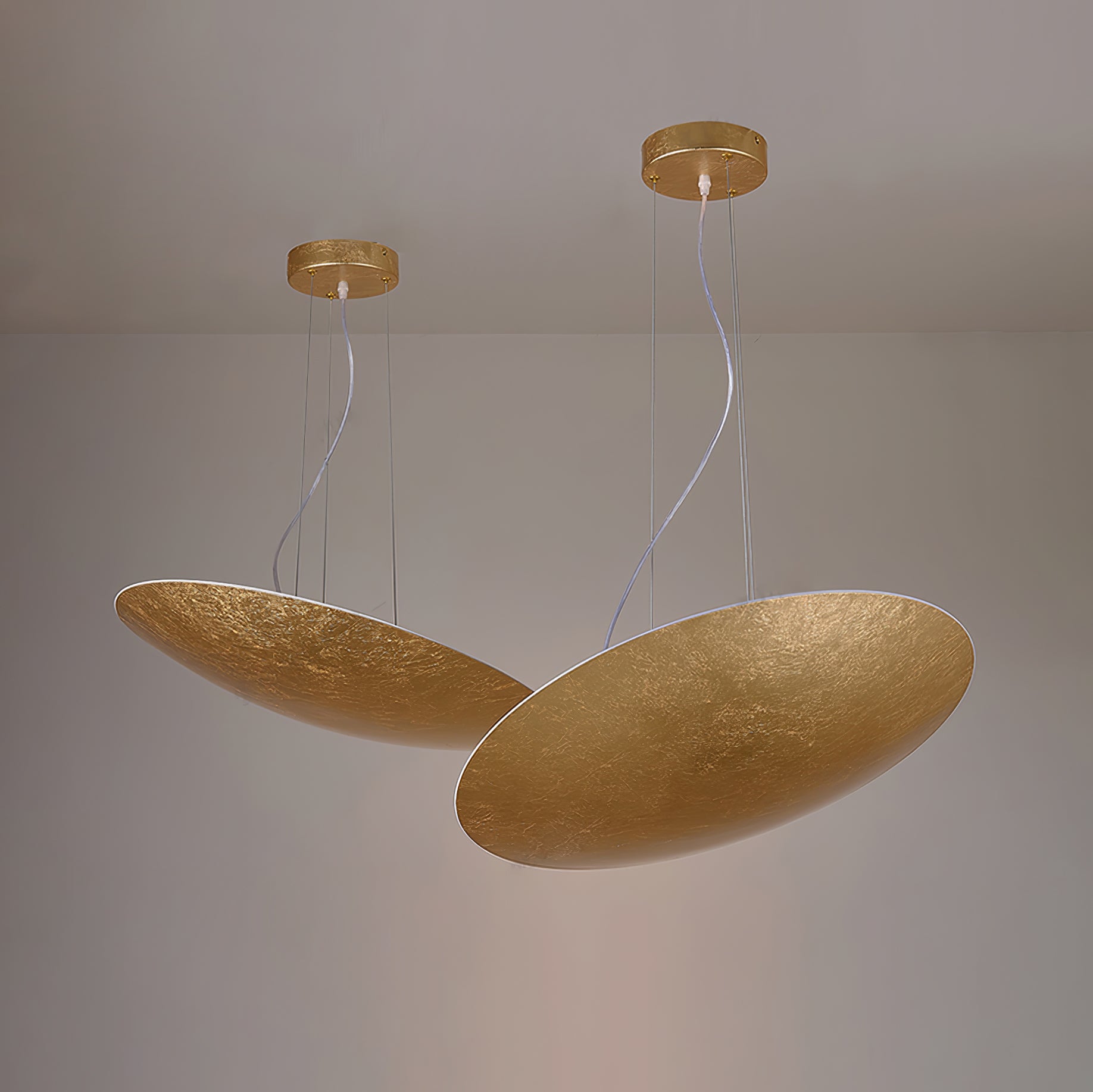 Aureliance Goldfolie Pendelleuchte Lampe-Letslighting