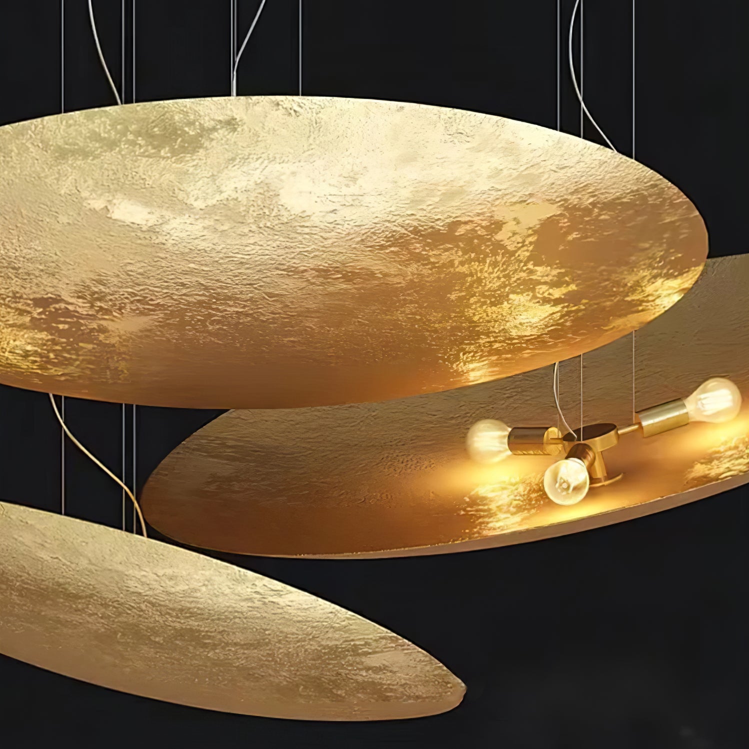 Aureliance Goldfolie Pendelleuchte Lampe-Letslighting