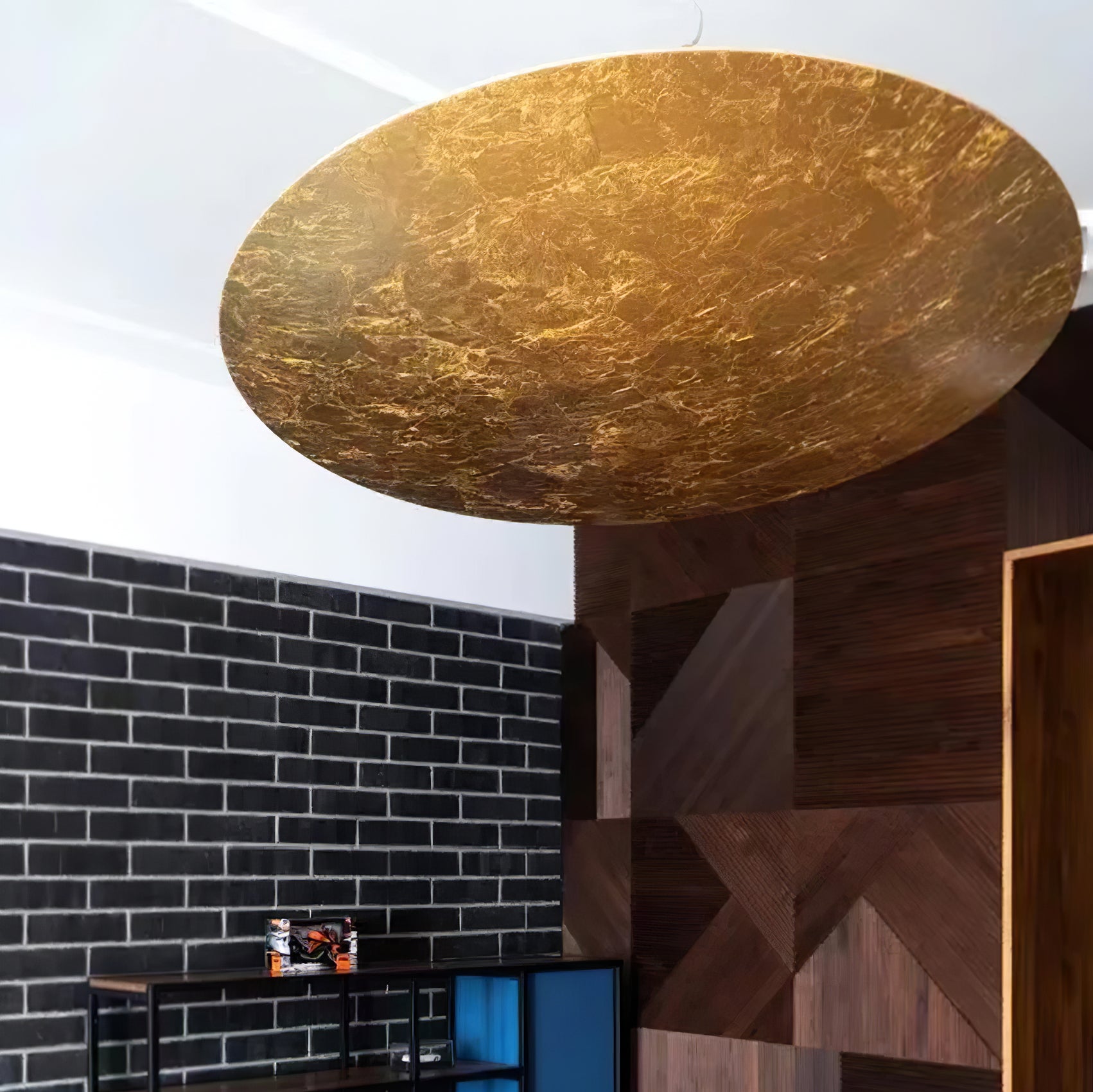 Aureliance Goldfolie Pendelleuchte Lampe-Letslighting