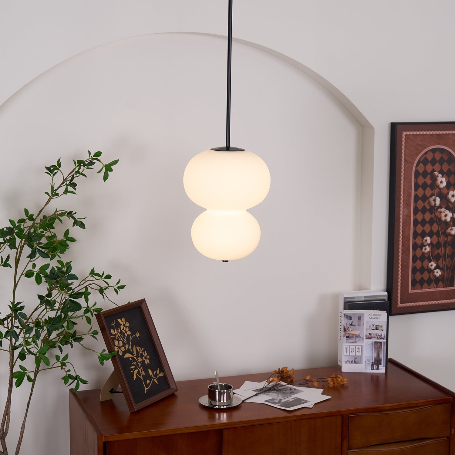 Warren Minimalistisch Glas Pendelleuchte Leuchte-Letslighting