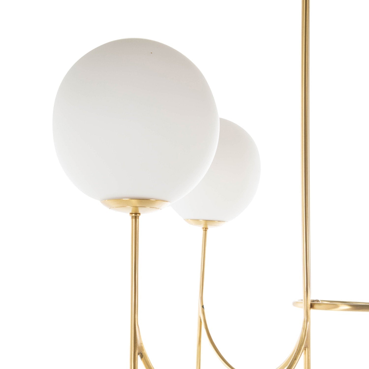 Mjolkuvyi Vintage Glas-Kronleuchter-Letslighting