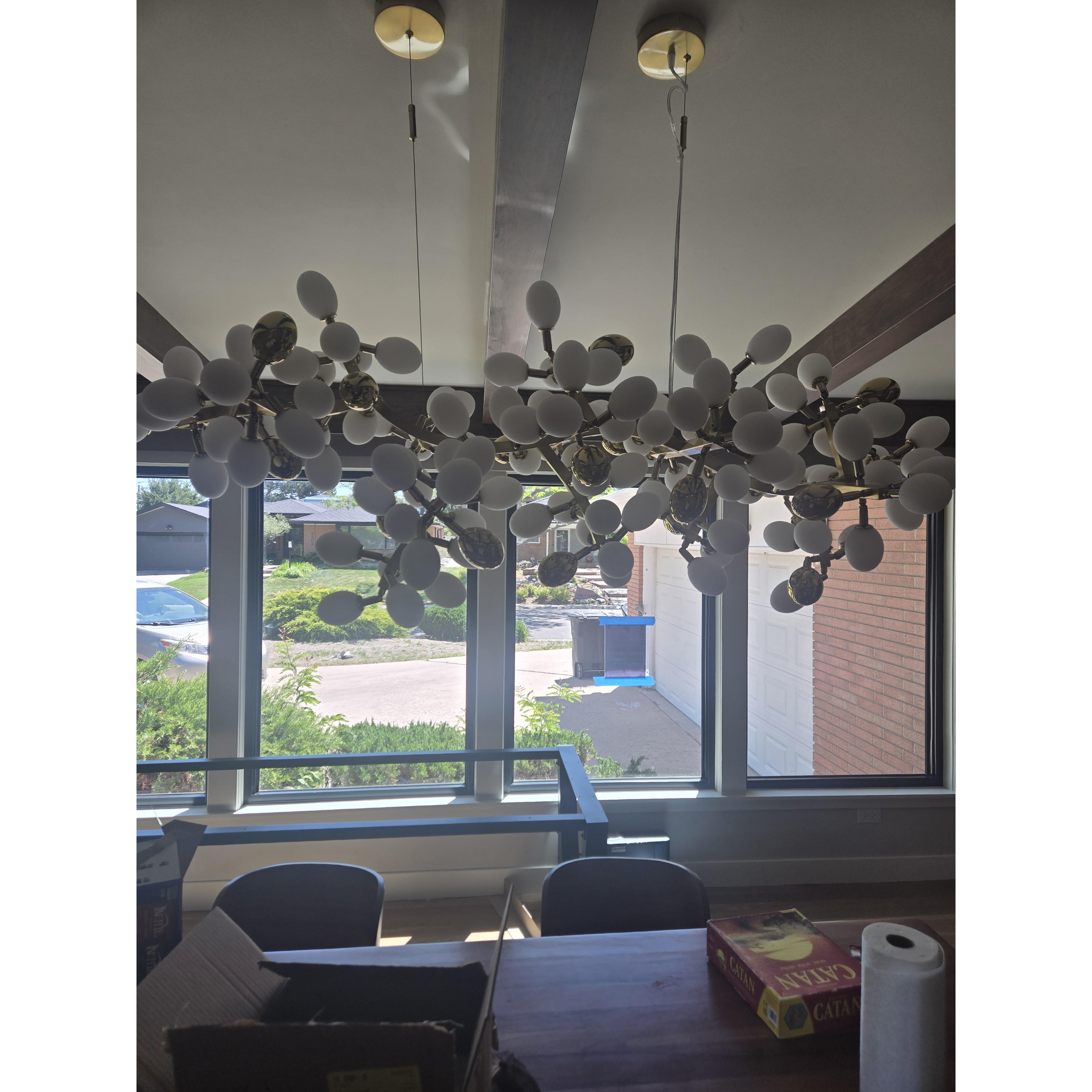 Cithaila Postmoderner Luxus Trauben Glas Kronleuchter-Letslighting
