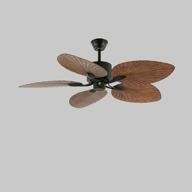Virel Deckenventilatorleuchte im tropischen Holzdesign