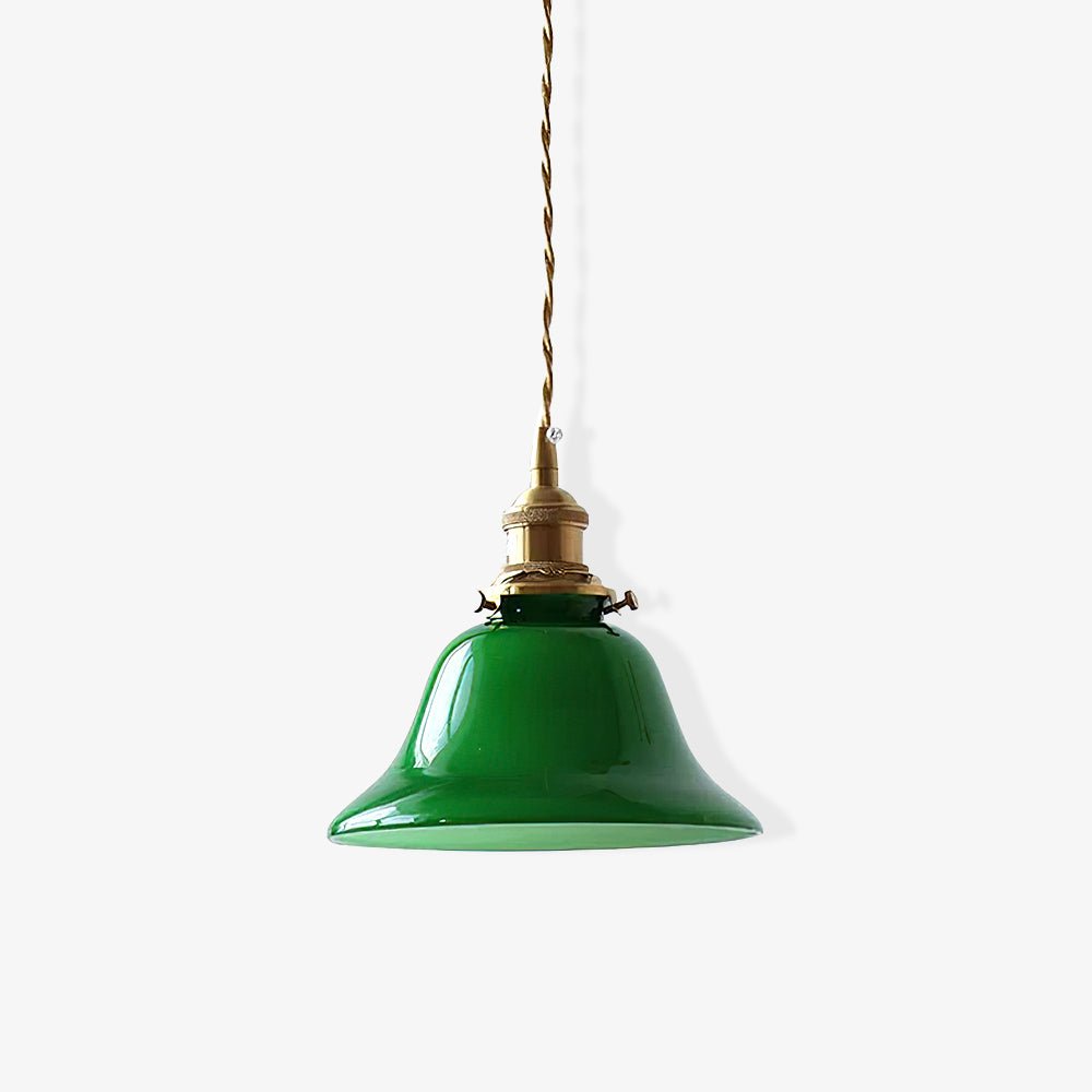 Green Bell Pendant Light - Blowlighting