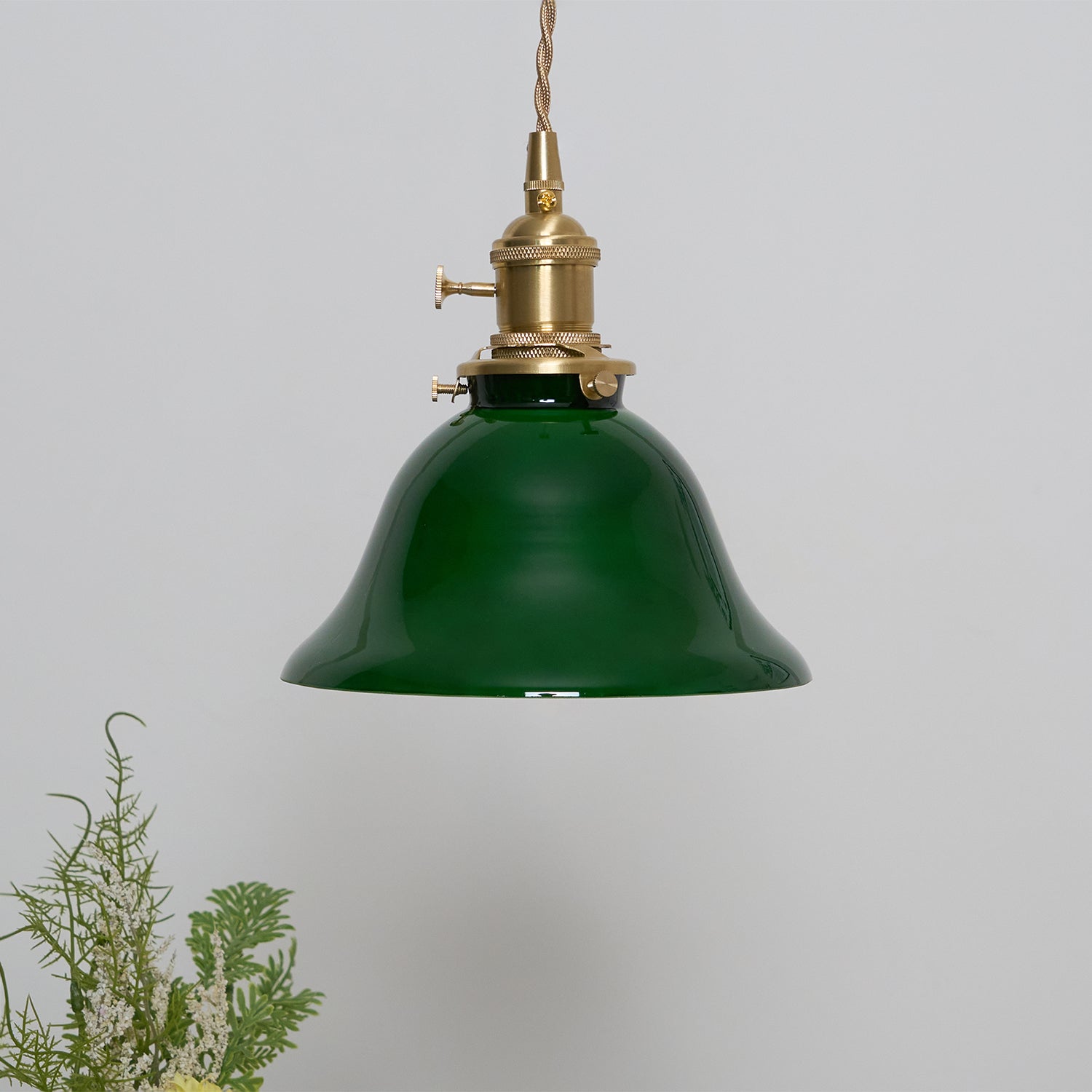 Green Bell Pendant Light - Blowlighting