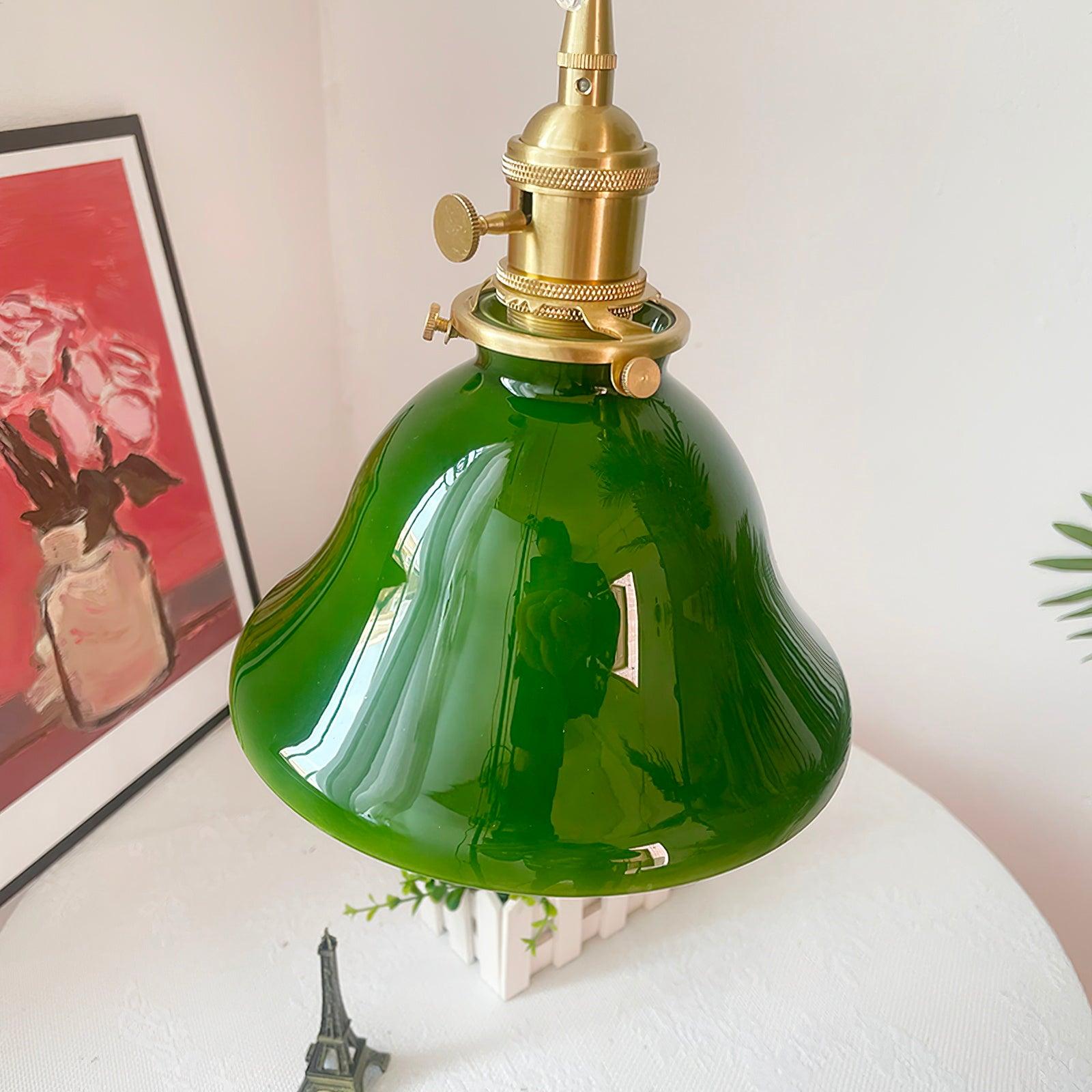 Green Bell Pendant Light - Blowlighting