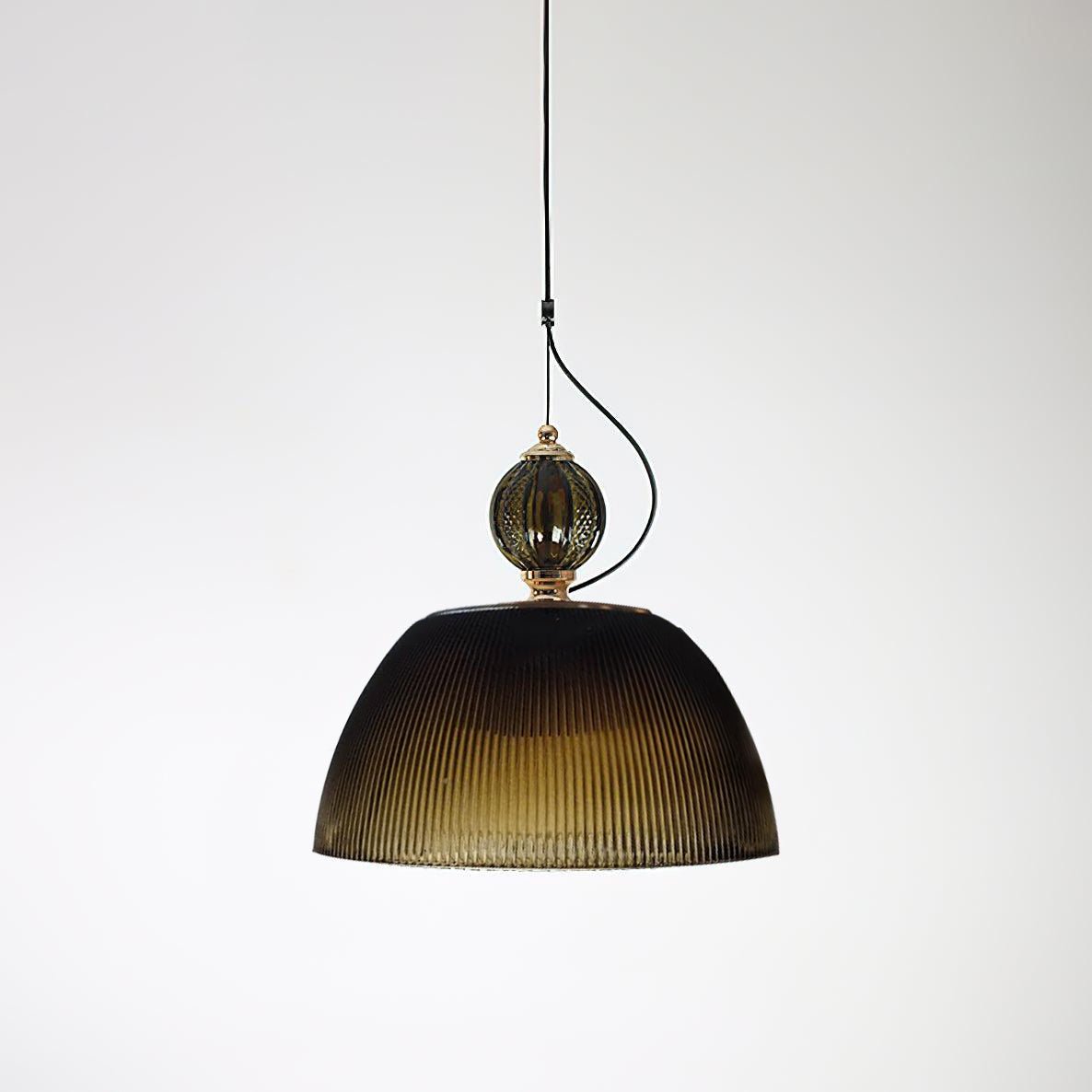Nyra Retro-Pendelleuchte aus Glas-Letslighting