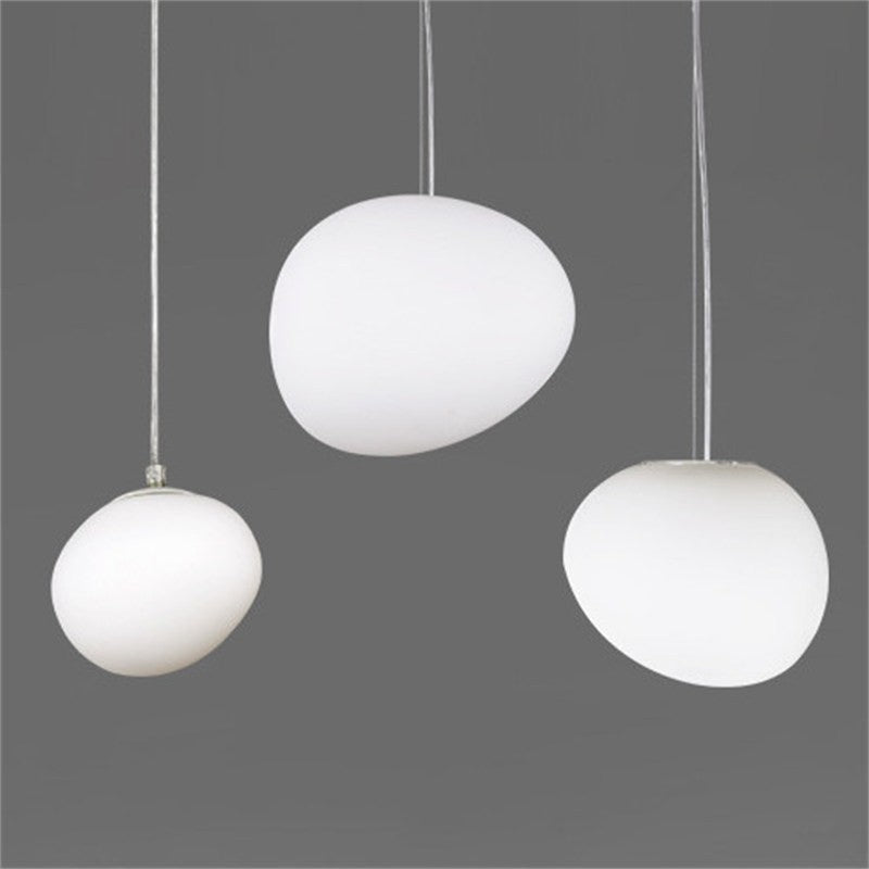 Gregg Stone Shape Glass Pendant Light - Blowlighting