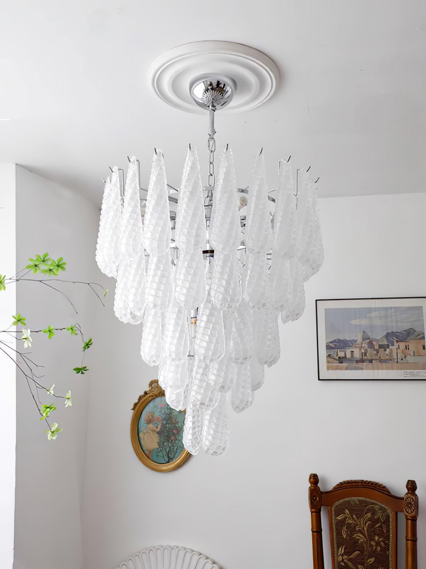 Zemaryra Murano Glass Chandelier - Neutralighting