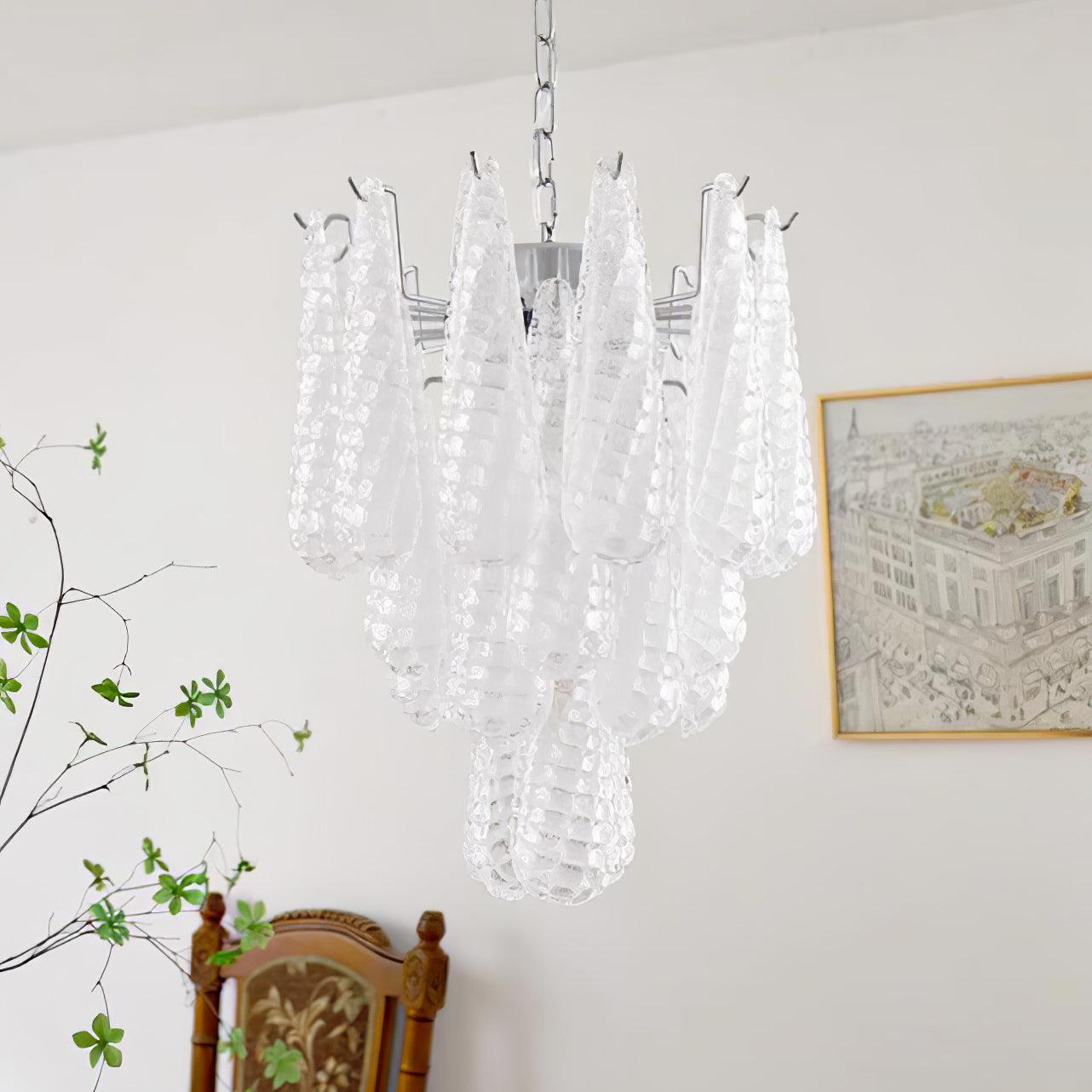 Zemaryra Murano Glass Chandelier - Neutralighting