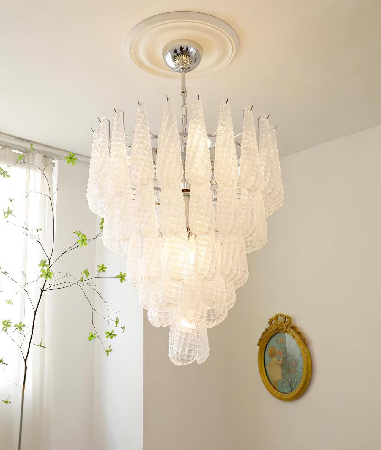 Zemaryra Murano Glass Chandelier - Neutralighting