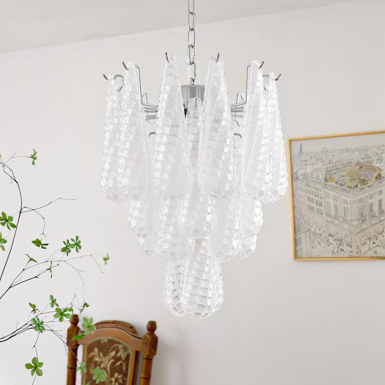 Zemaryra Murano Glass Chandelier - Neutralighting