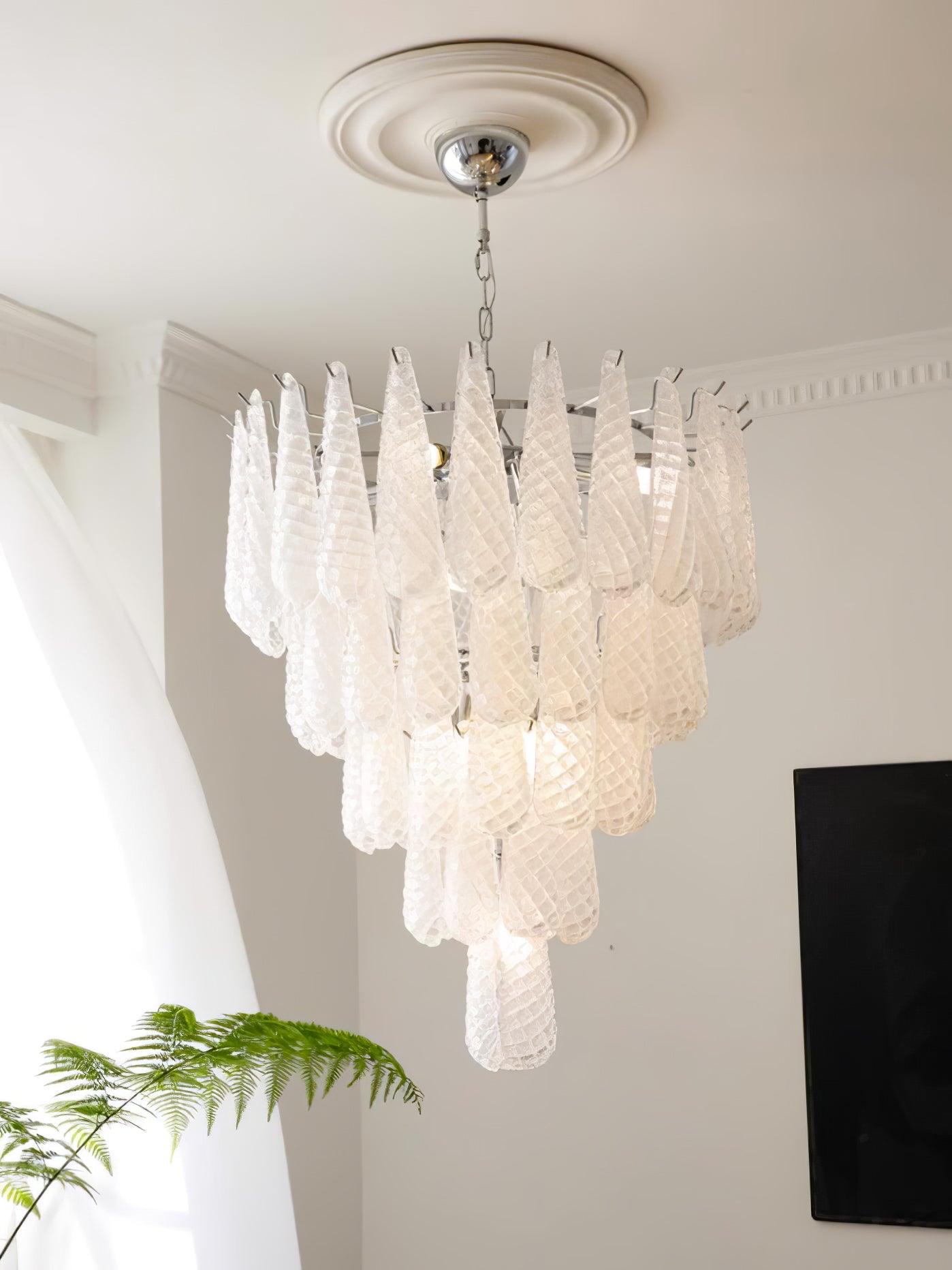 Zemaryra Murano Glass Chandelier - Neutralighting