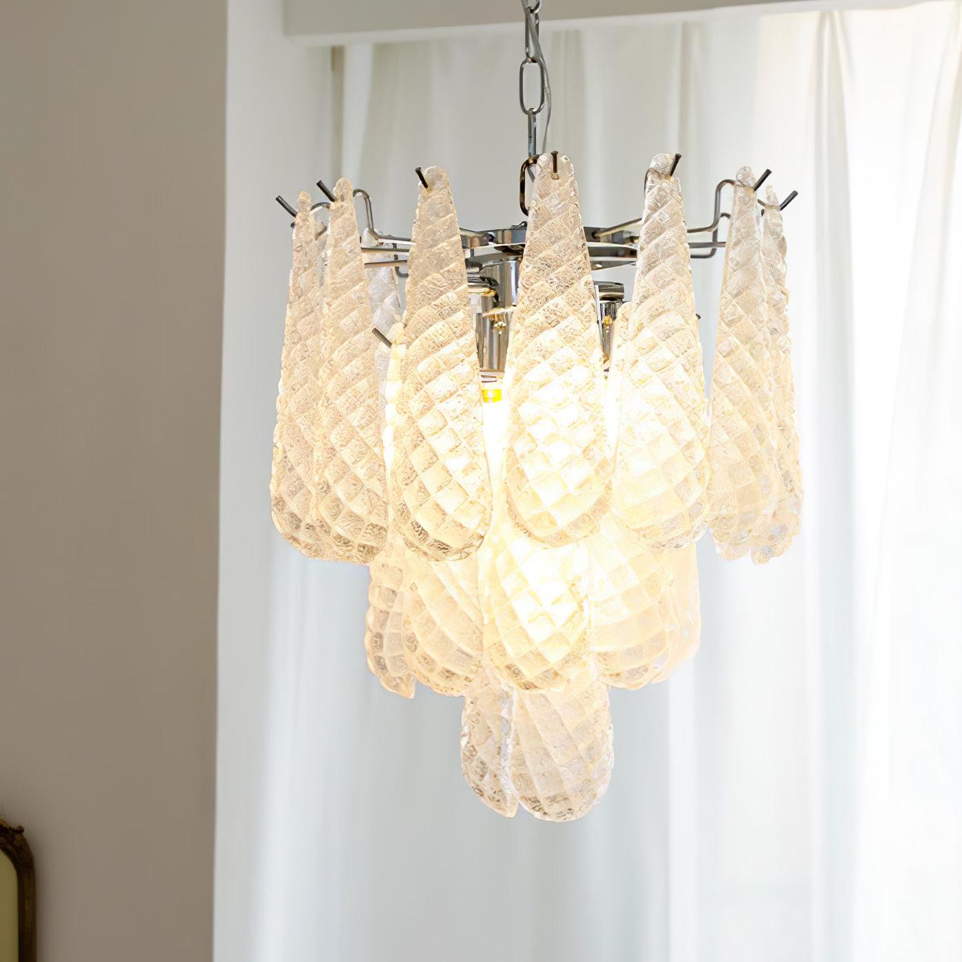 Zemaryra Murano Glass Chandelier - Neutralighting