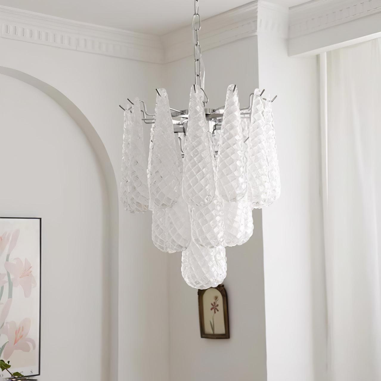Zemaryra Murano Glass Chandelier - Neutralighting