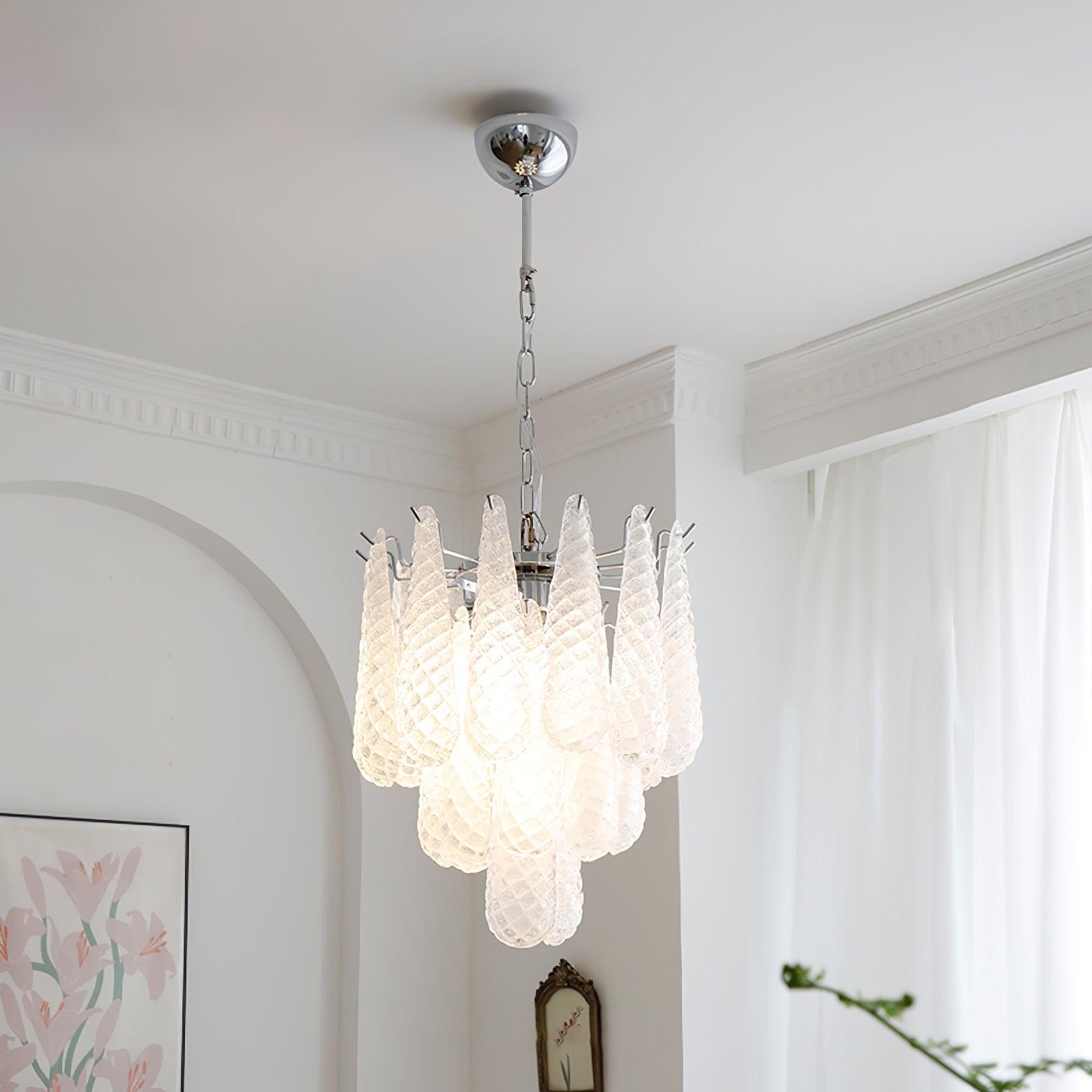 Zemaryra Murano Glass Chandelier - Neutralighting