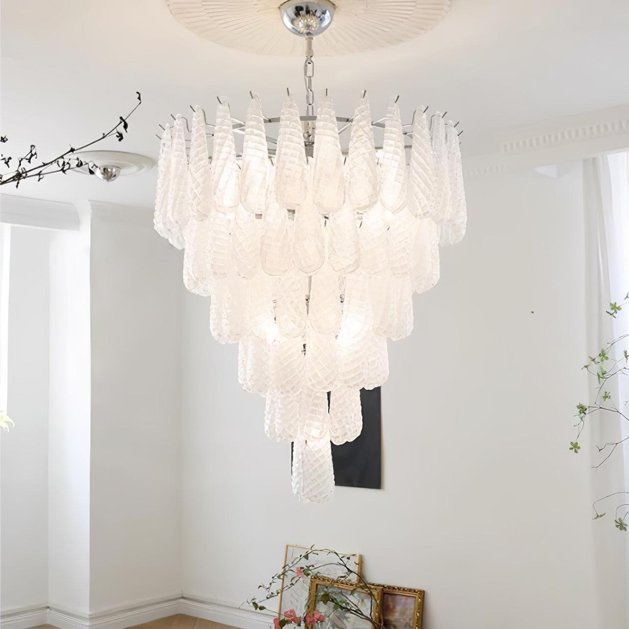 Zemaryra Murano Glass Chandelier - Neutralighting