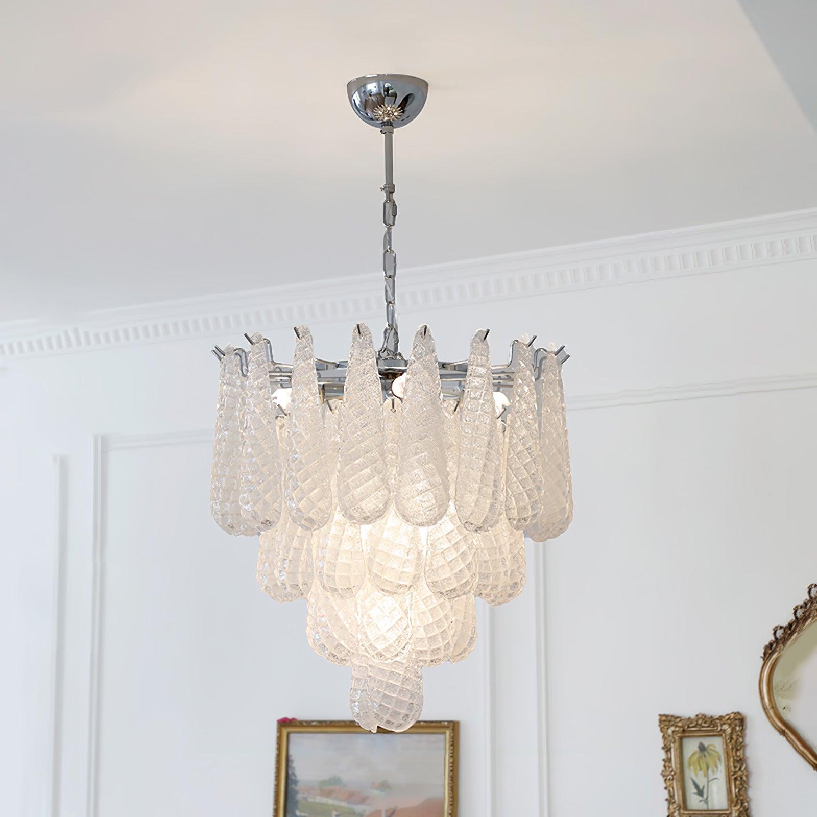Zemaryra Murano Glass Chandelier - Neutralighting