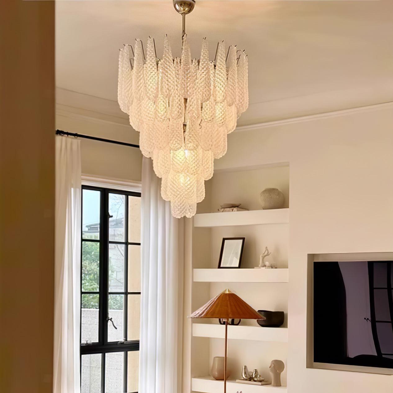 Zemaryra Murano Glass Chandelier - Neutralighting