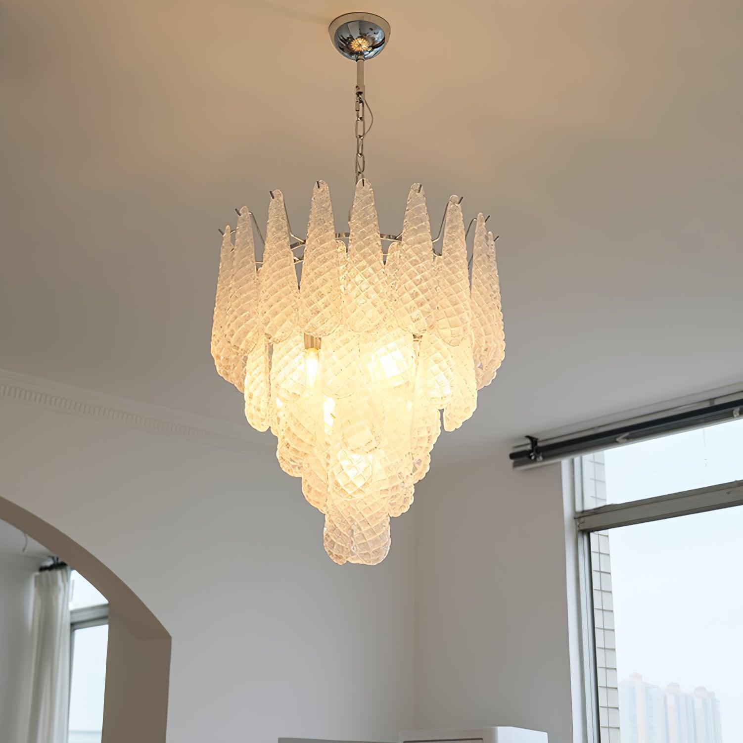 Zemaryra Murano Glass Chandelier - Neutralighting
