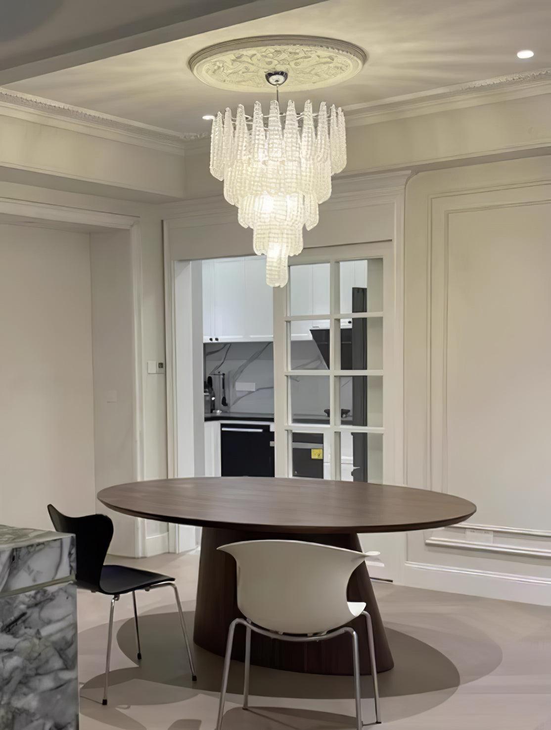 Zemaryra Murano Glass Chandelier - Neutralighting