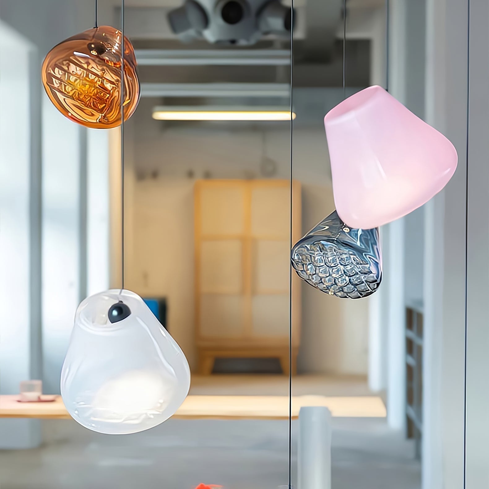 Callie Modern Glas Pendelleuchte Leuchte-Letslighting