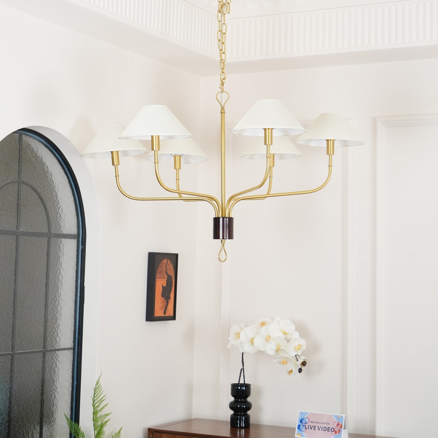 Elizabeth Staggered Tail Chandelier