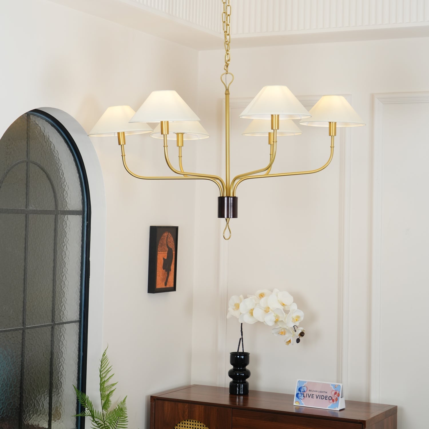 Elizabeth Staggered Tail Chandelier