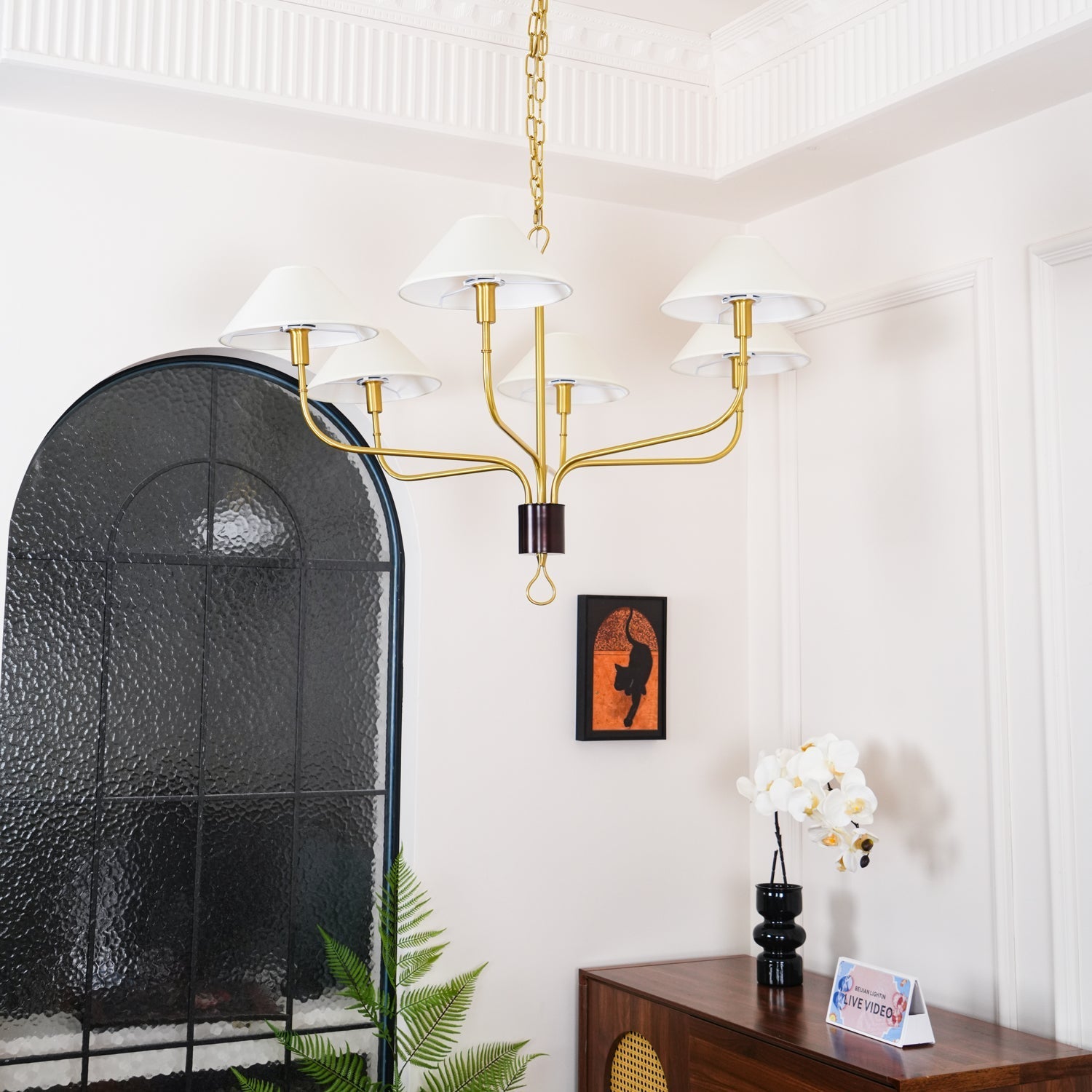 Elizabeth Staggered Tail Chandelier