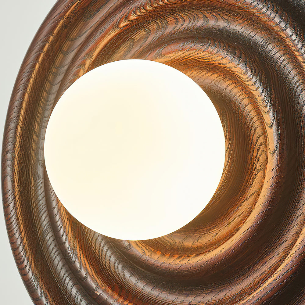 Ultalora Holz Glas Wandleuchte-Letslighting