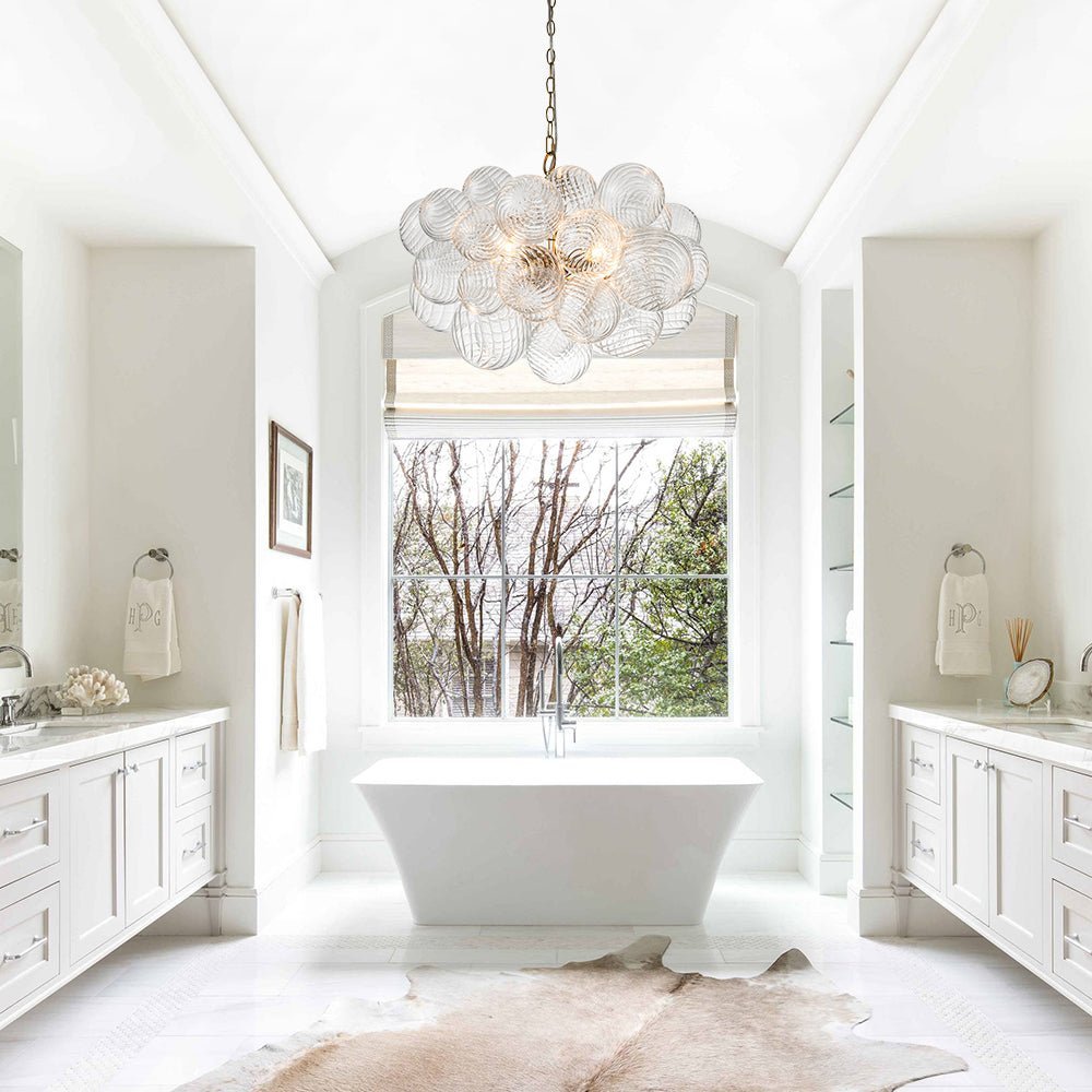 Aurora Chandelier Glass Ball Bubble Modern - Blowlighting