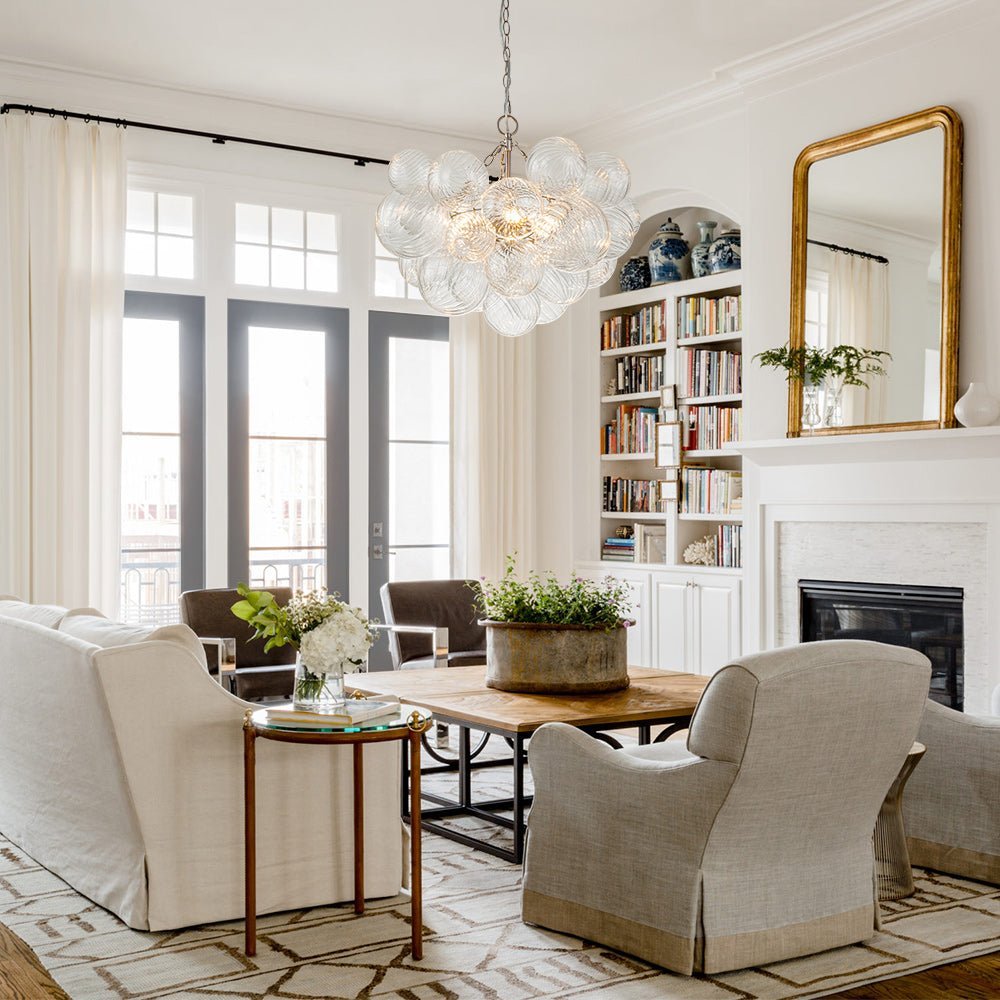 Aurora Chandelier Glass Ball Bubble Modern - Blowlighting