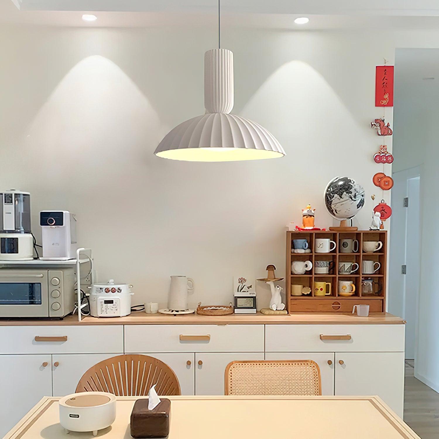 Lunarce Gemütliche Pendelleuchte aus Harz-Letslighting