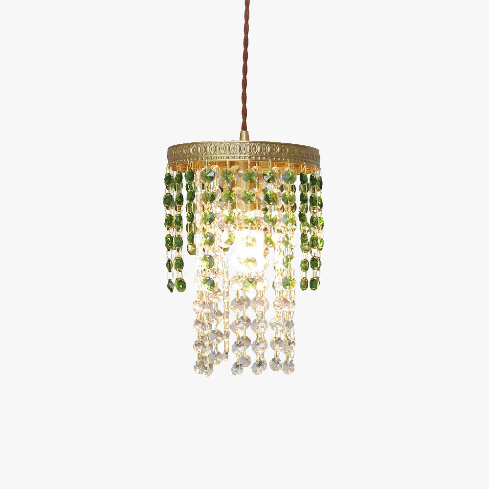 Kristy Vintage Kristall Pendelleuchte Metall Schlafzimmer