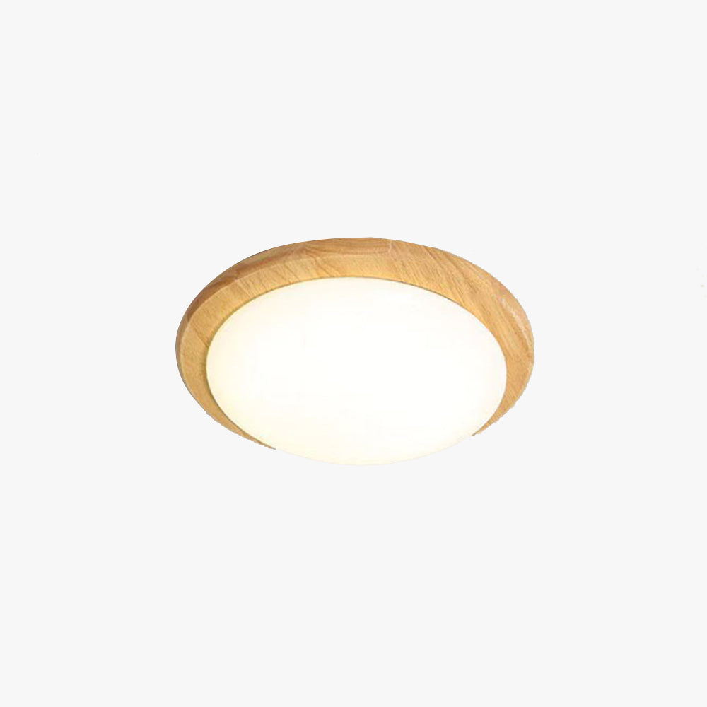 Muto Moderne Einfache Deckenleuchte Holz Acryl Esszimmer