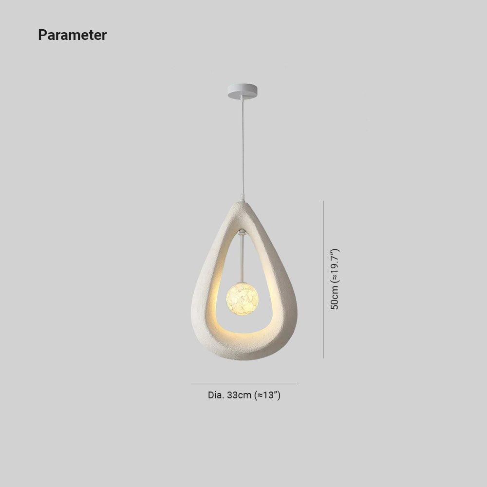 Avi Modern Hohl Pendelleuchte LED Acryl Wohn/Esszimmer