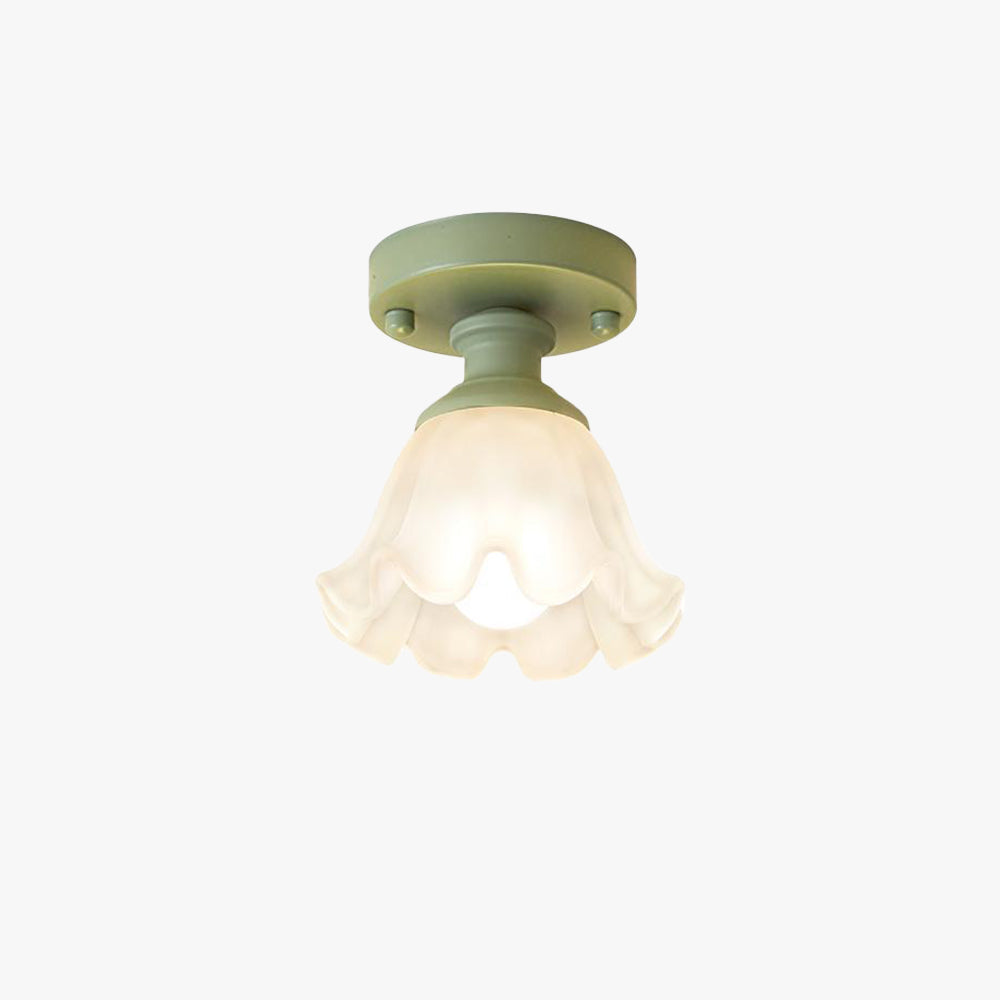 Arisha Einfach LED Deckenleuchte Metall Glas Schlafzimmer