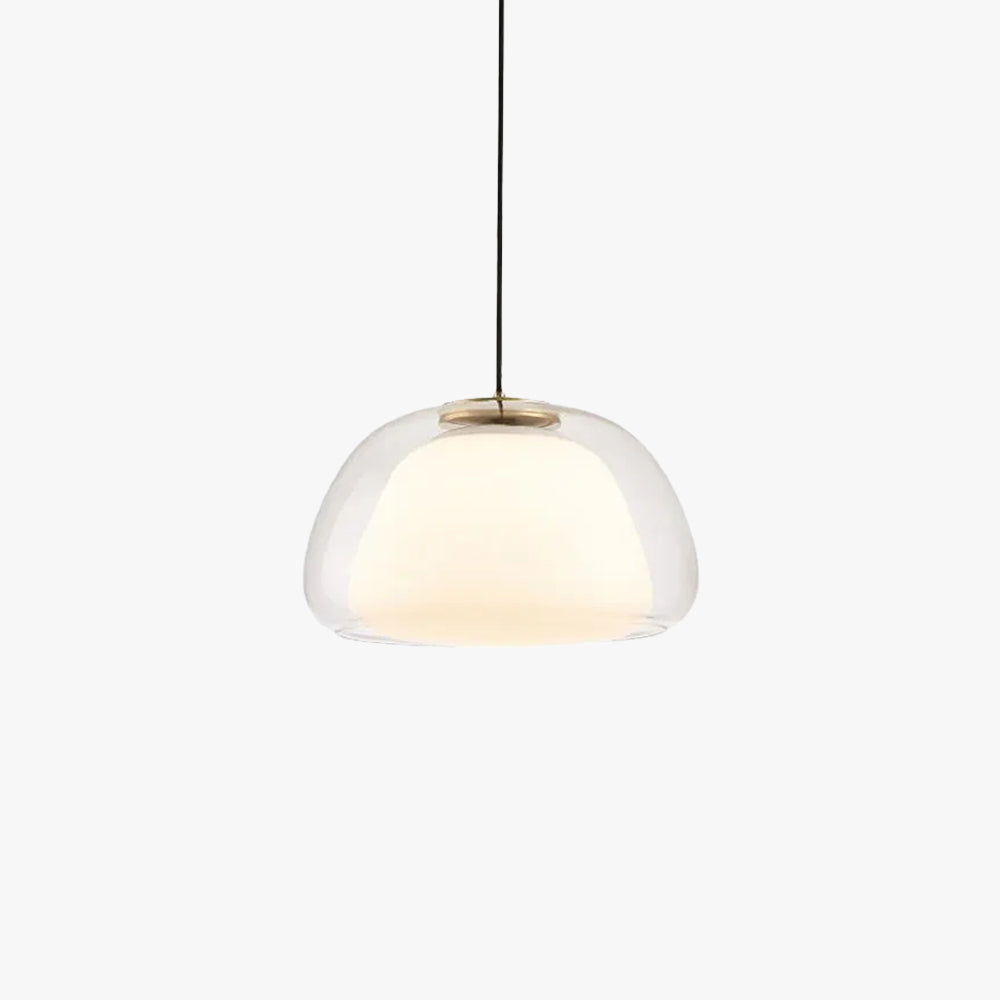 Valentina Modern LED Pendelleuchte Glas Metall Schlaf/Wohnzimmer