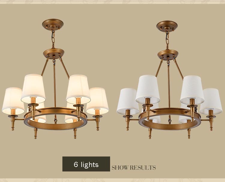 Silva Vintage LED Kronleuchter Schwarz Schlaf/Wohnzimmer Metall