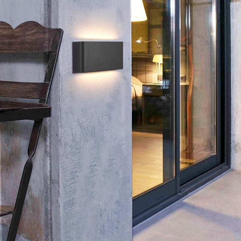 Modern Led Waterproof Outdoor Up Down Wall Lamp