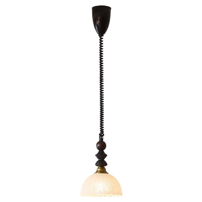 Halcyon Modern Minimalistisch Bogen Holz Pendelleuchte-Letslighting