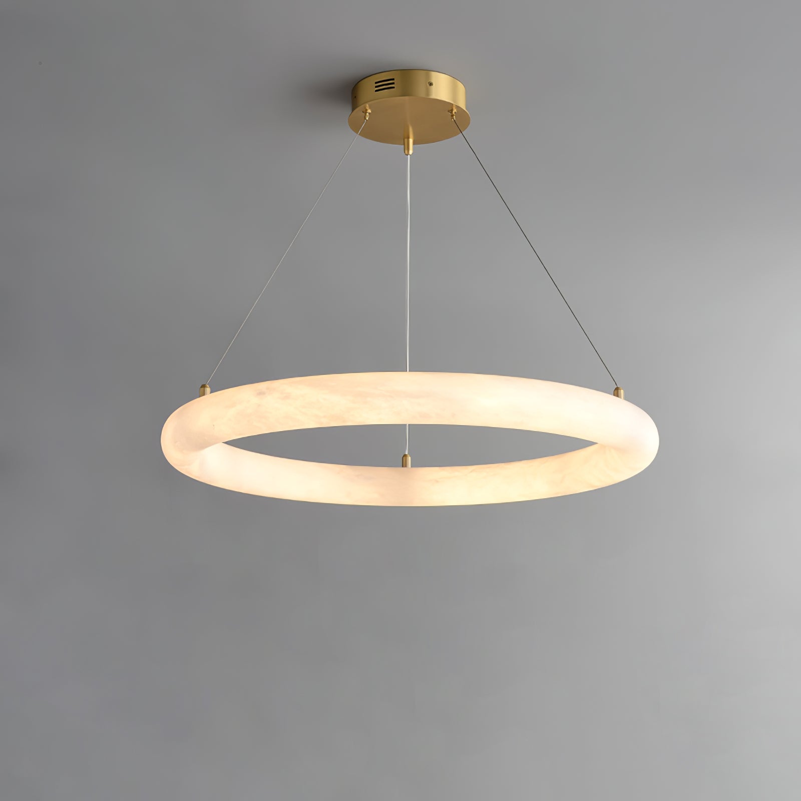 Erzorila Circular Alabaster Pendant Light - Neutralighting