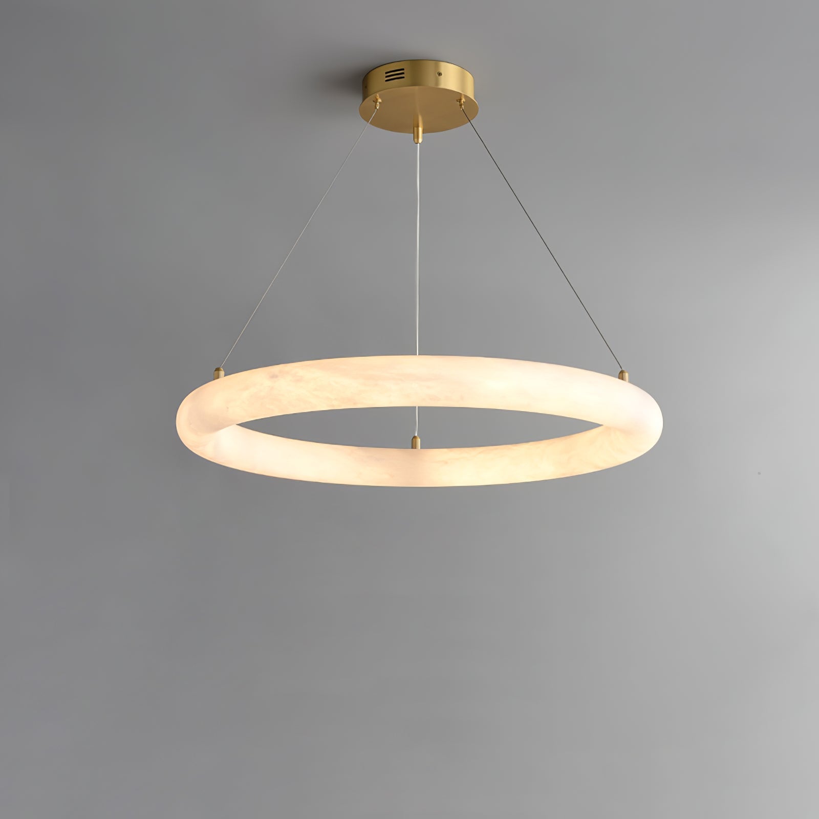 Erzorila Circular Alabaster Pendant Light - Neutralighting